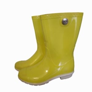 Ugg Sienna Size 5 Bright Yellow Rainboots
